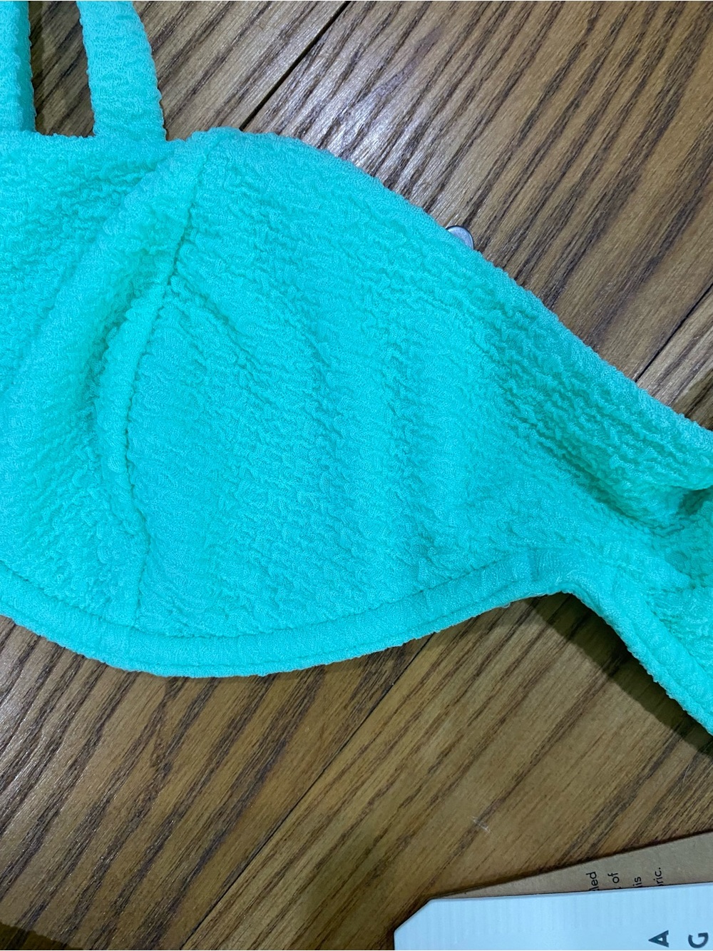 Billabong Mint Textured Bikini Set NWT - Picture 2 of 5